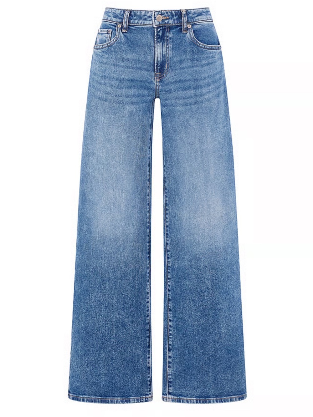 PINK Victoria’s Secret High Rise Wide Leg Jeans Size 10